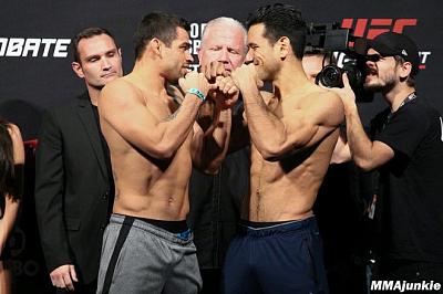 Renan Barao and Phillipe Nover